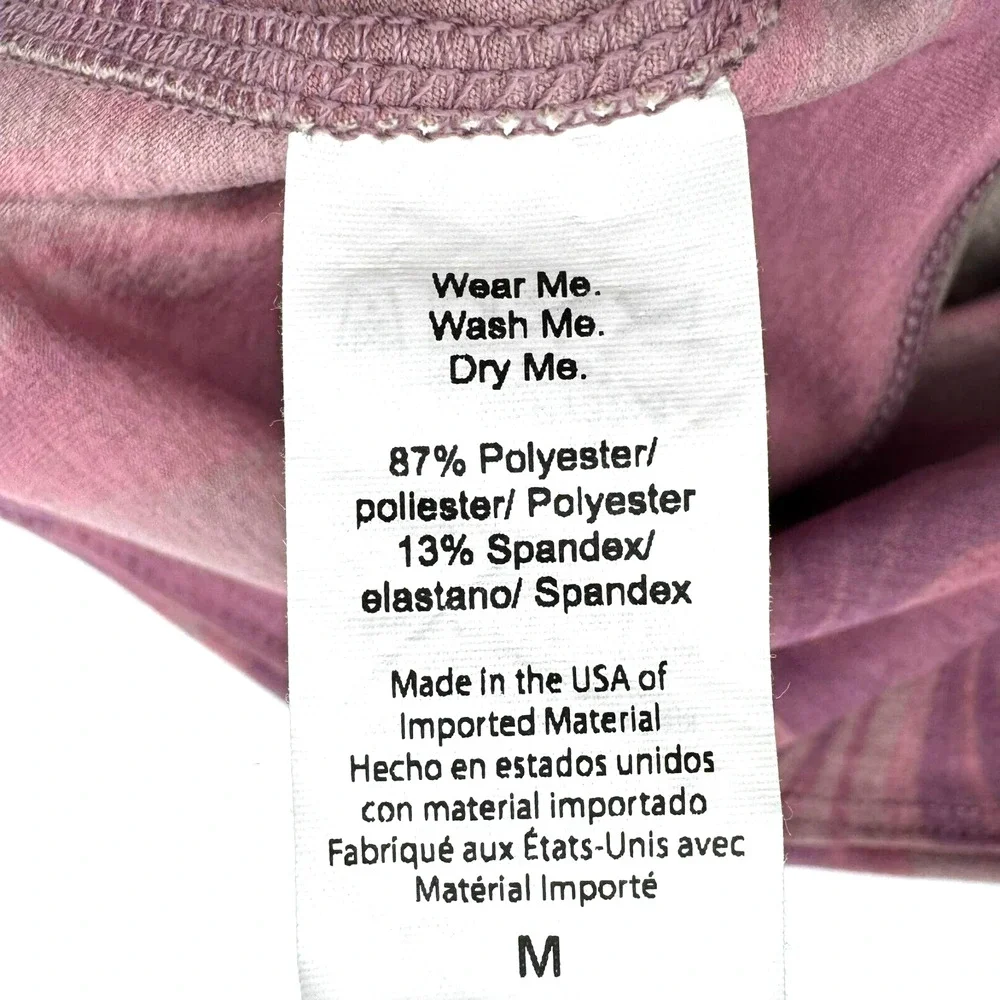 BEYOND YOGA Women's Medium Pink Purple Marble SoftMark High Waisted Midi Legging